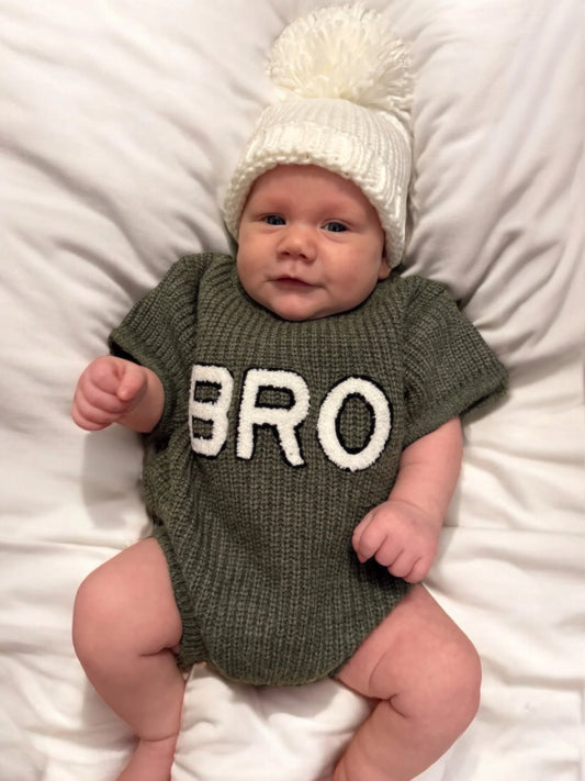 Bro Knit Sweater Romper | Wilderness