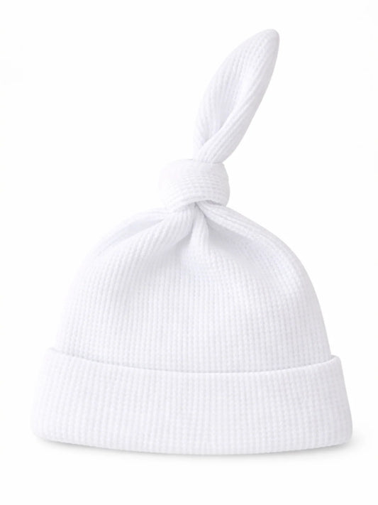 Knot Beanie | Lucent White
