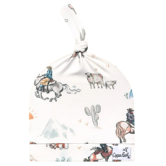 Boone | Top Knot Hat 0-4mo