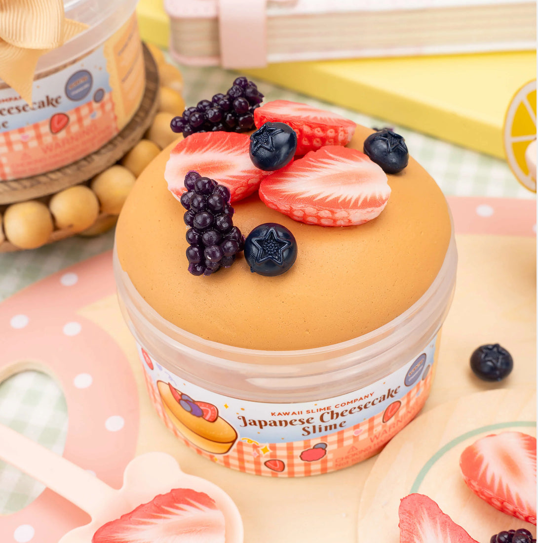 Japanese Cheesecake Butter Signature Dome Slime