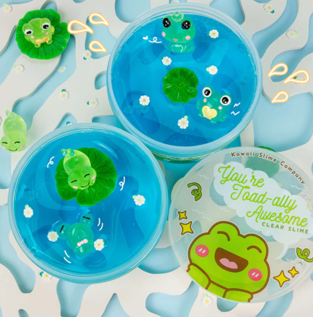 You’re Toad-ally Awesome Clear Signature Dome Slime