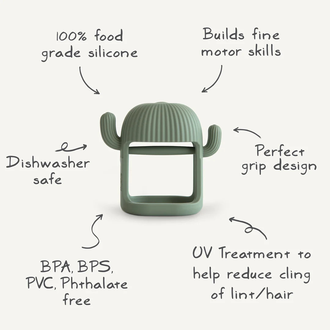 No-Drop Cactus Teether | Dried Thyme