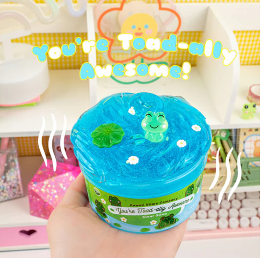 You’re Toad-ally Awesome Clear Signature Dome Slime
