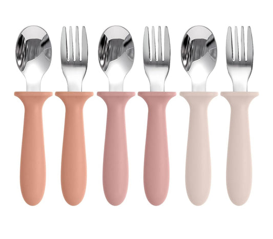 Toddler Stainless Steel Utensils | Sunset