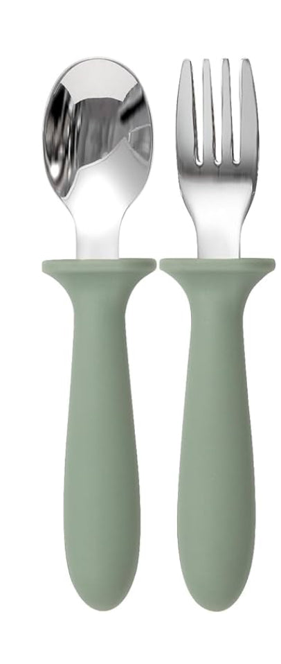 Toddler Stainless Steel Utensils | Forest