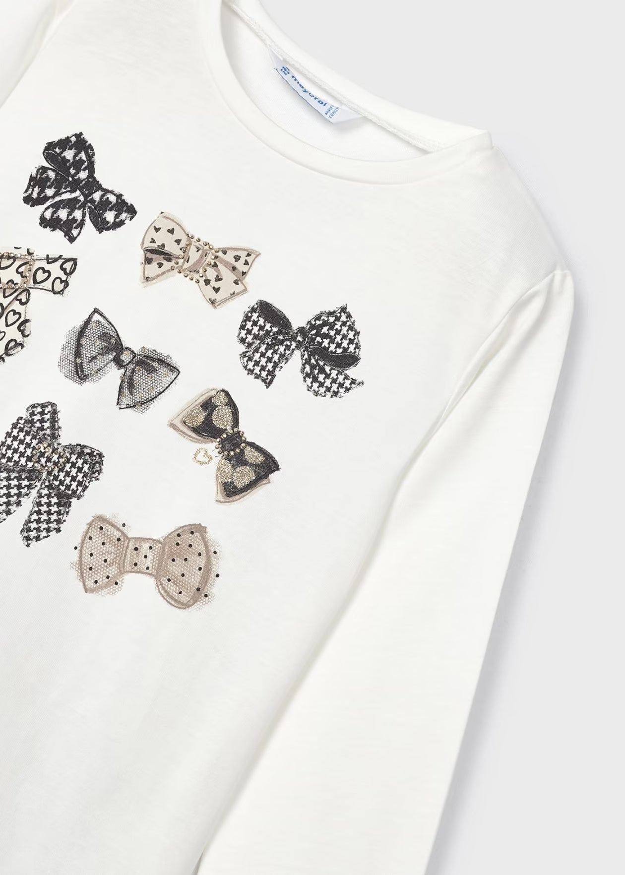 Long Sleeve T-Shirt & Scrunchie | Black