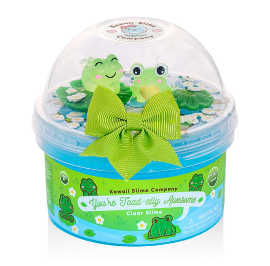 You’re Toad-ally Awesome Clear Signature Dome Slime