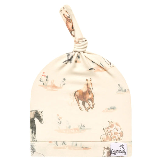 Montana Top Knot Hat 0-4mo