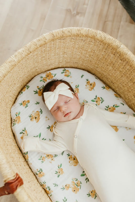 Yuma | Newborn Knotted Gown