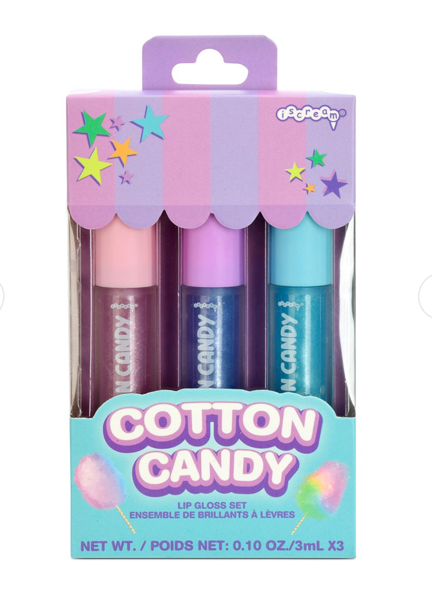 Iscream Cotton Candy Lip Gloss Set