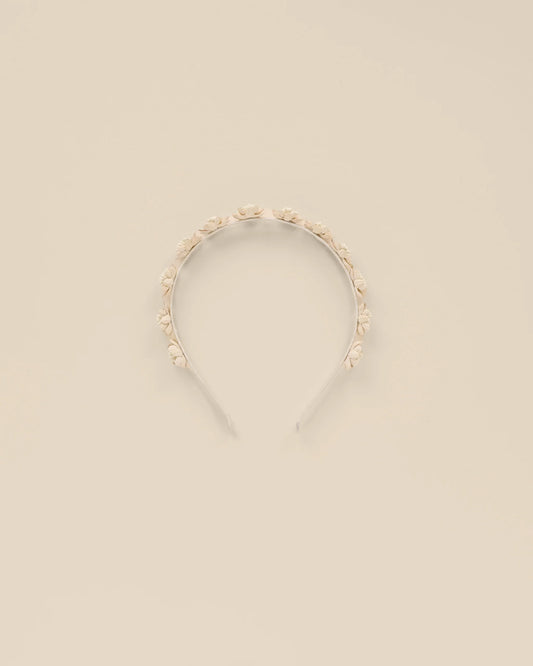 Floral Headband | Ivory