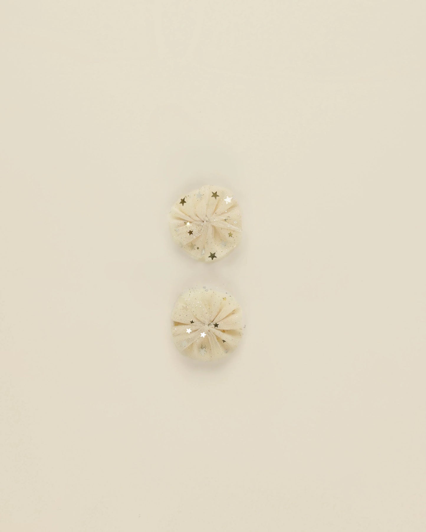 Flutter Tulle Clips | Champagne Stars