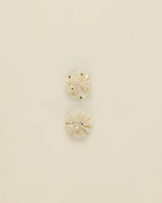 Flutter Tulle Clips | Champagne Stars