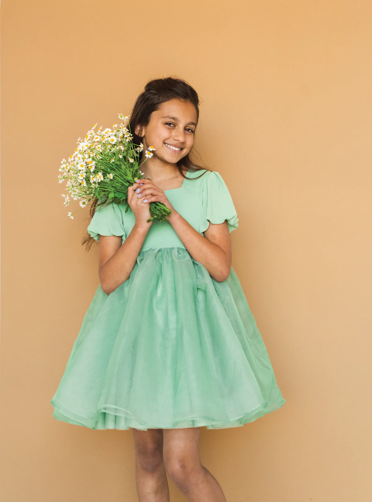 Puff Dress | Sage