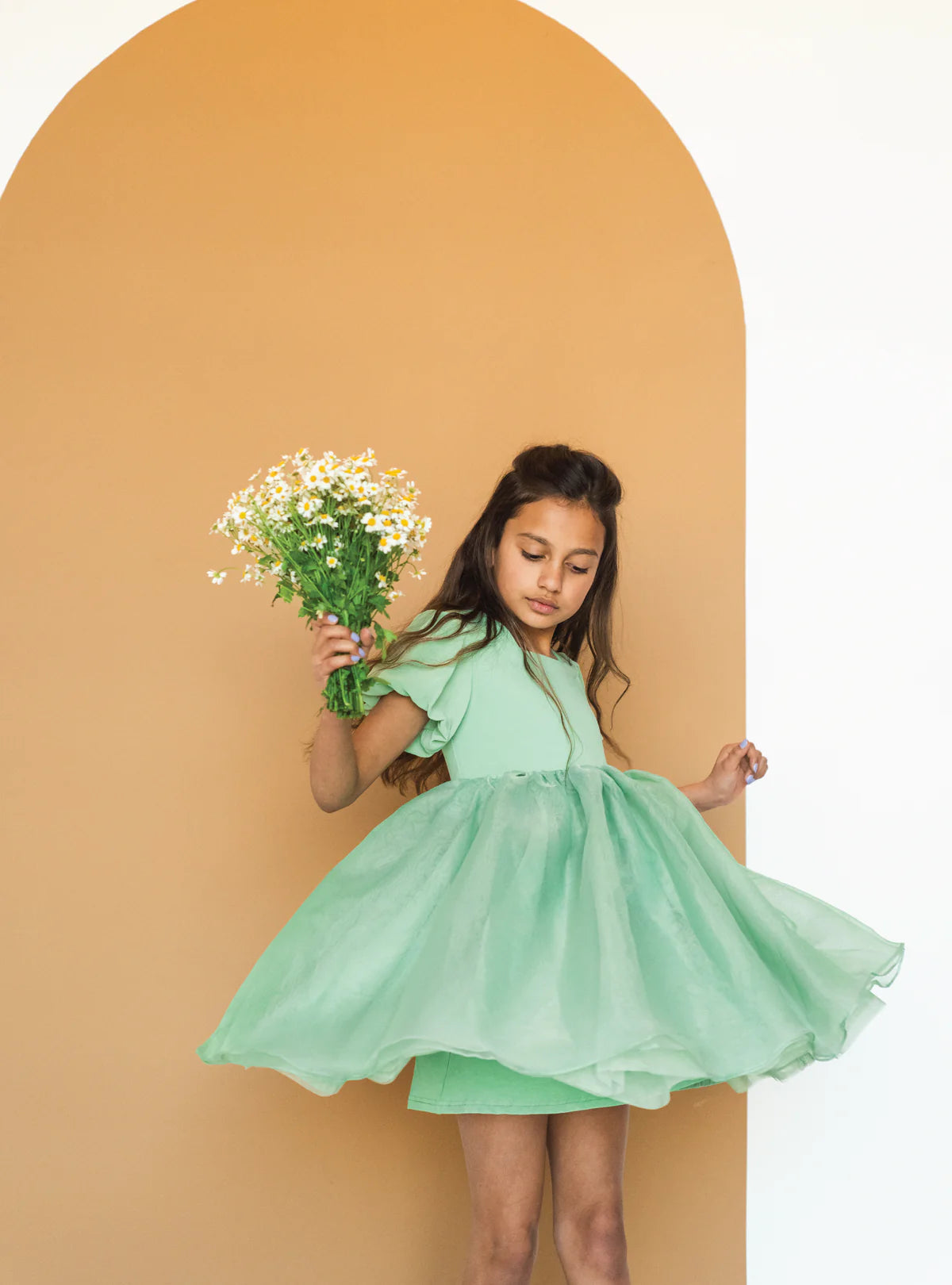 Puff Dress | Sage