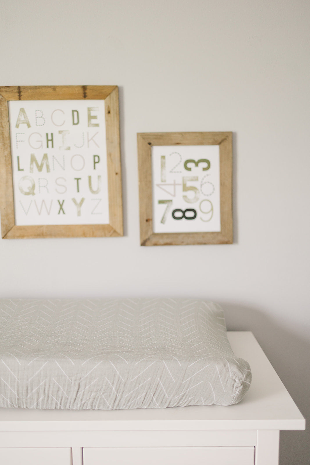 Desert Sage Changing Pad Cover