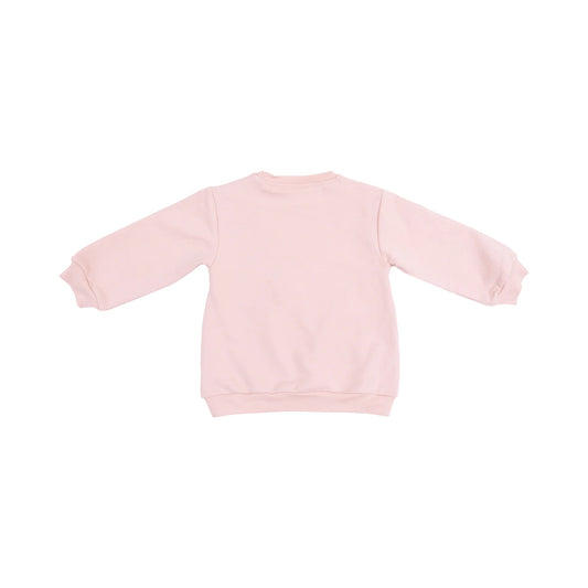 Bows and Ballet Puffy Oversize Sweatshirt W/ Applique