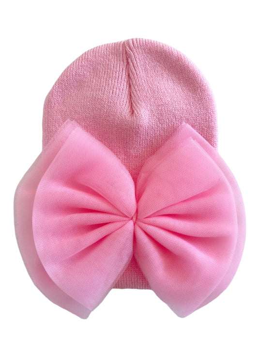 Baby's First Hat® | Pink Tulle Bow