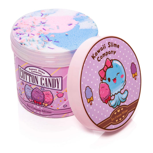 Cotton Candy Scented Ice Cream Pint Slime