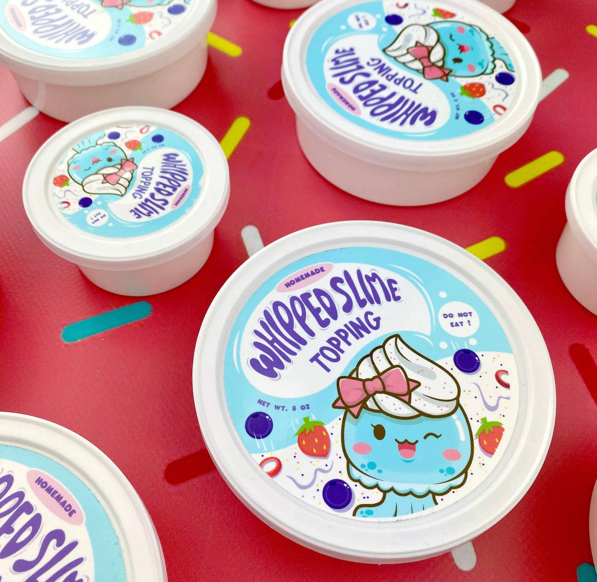 Cool and Slimey Whipped Topping 8 oz