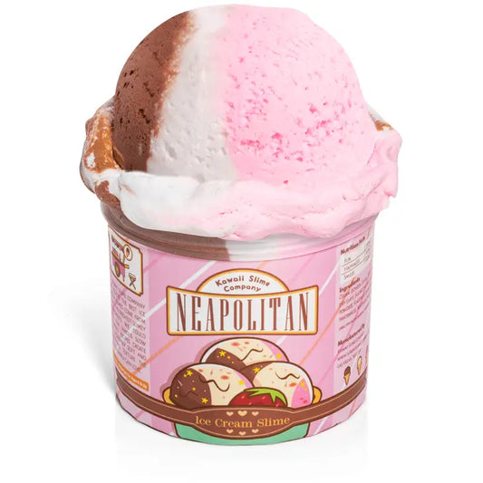 Neapolitan Scented Ice Cream Pint Slime