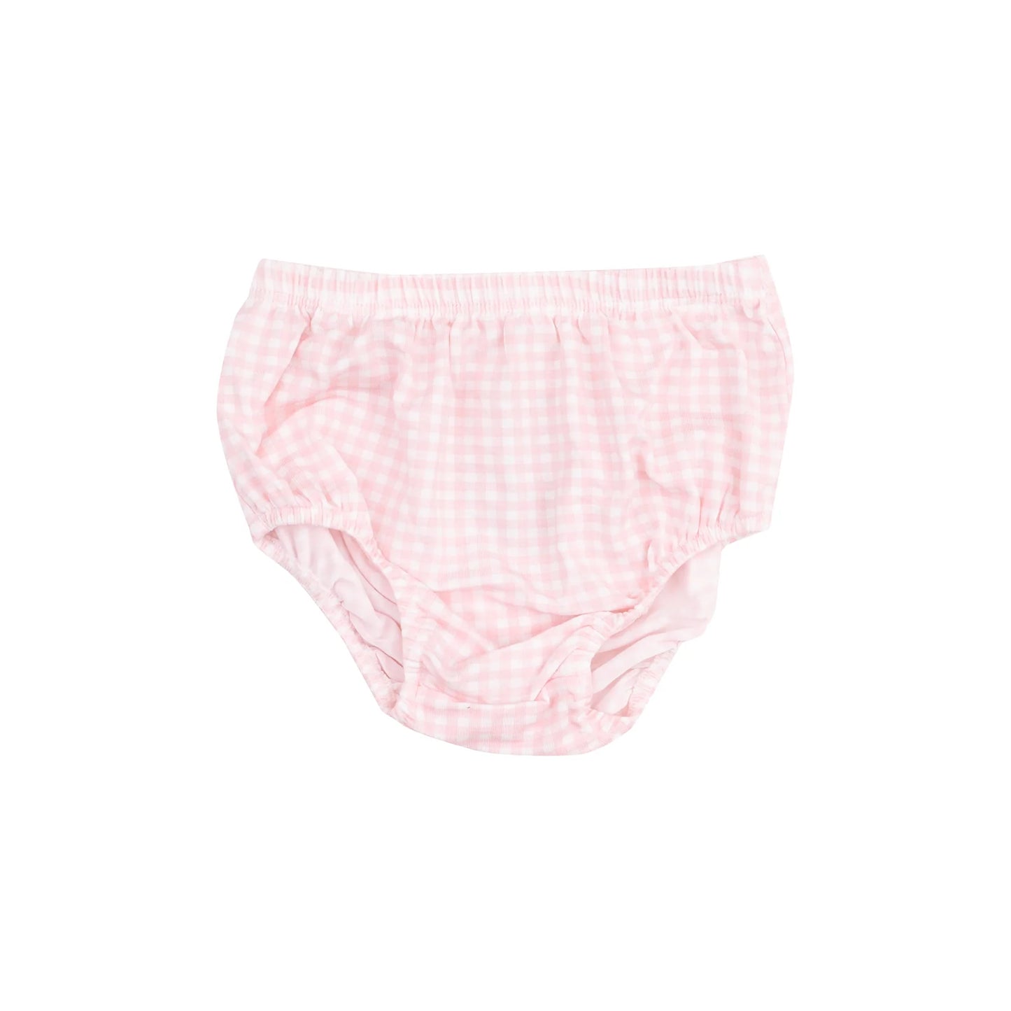 The Jill Peter Pan Button Front Dress with Ric Rac Trim Mini Gingham Pink