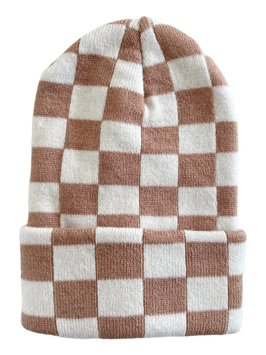 Baby's First Hat | Tan/Warm White