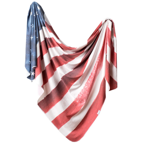 Patriot Knit Blanket Single