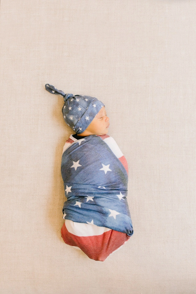 Patriot Knit Blanket Single