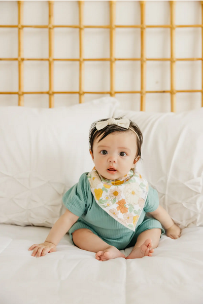 Lemon Baby Bandana Bib Set (4-pack)