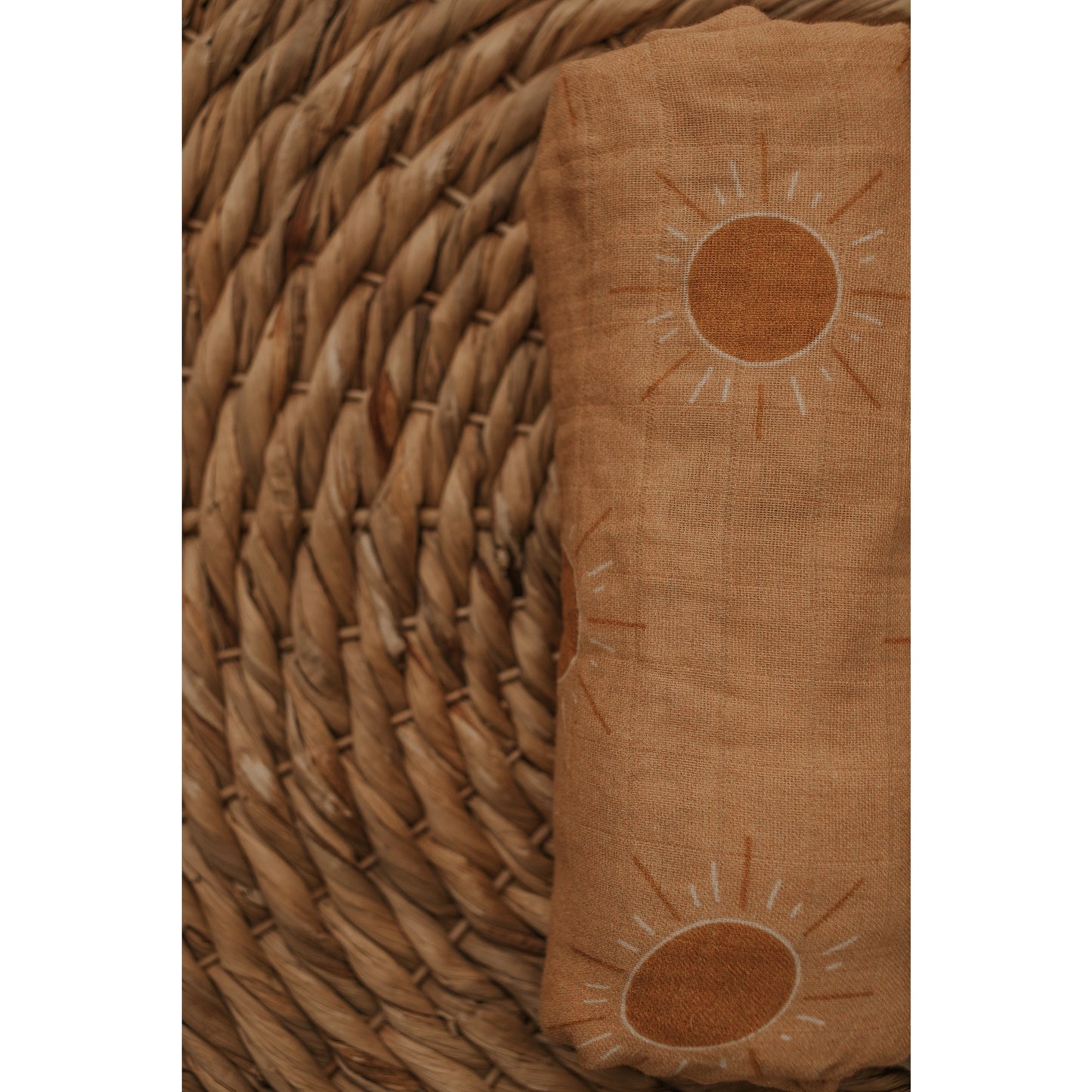 Golden Hour Muslin Swaddle