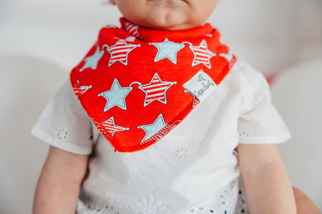 Liberty Baby Bandana Bib Set (4-pack)