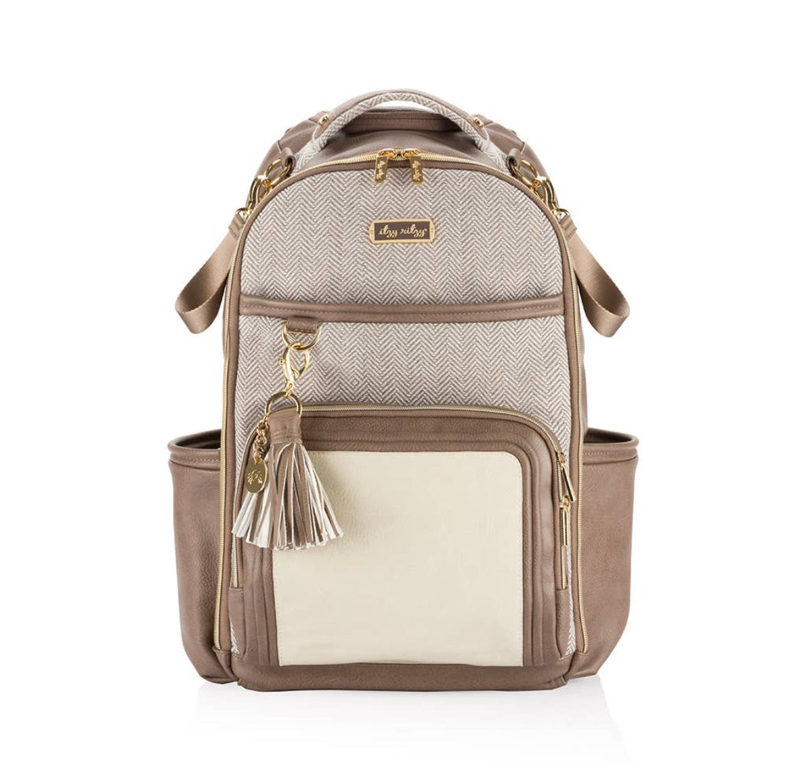 Boss Plus™ Large Diaper Bag Backpack | Vanilla Latte
