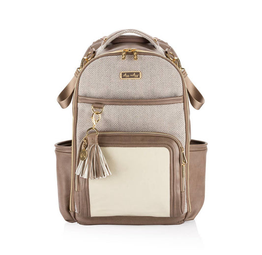 Boss Plus™ Large Diaper Bag Backpack | Vanilla Latte