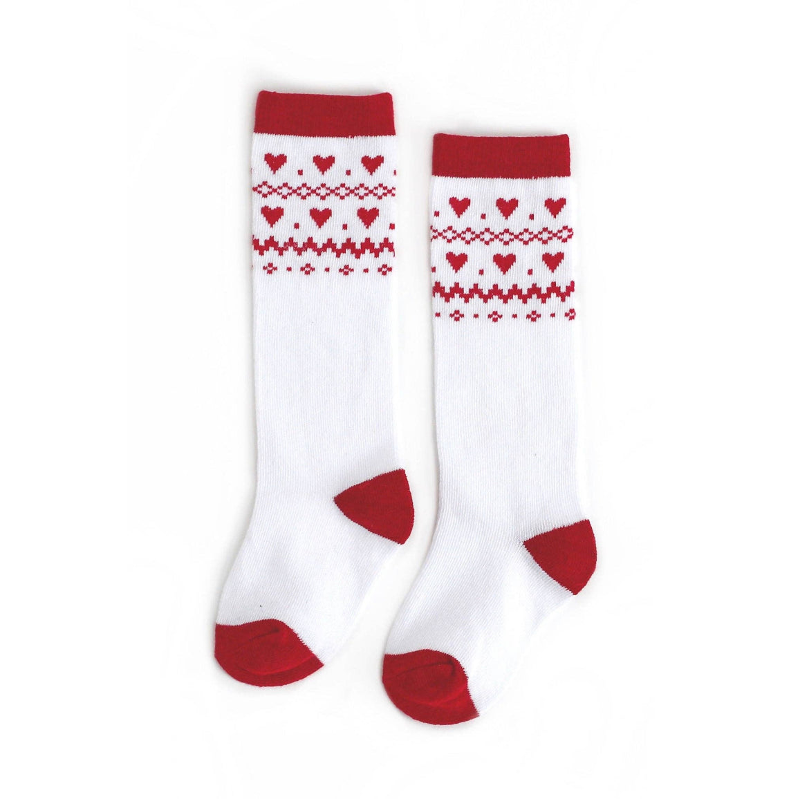 Heart Faire Isle Knee High Sock