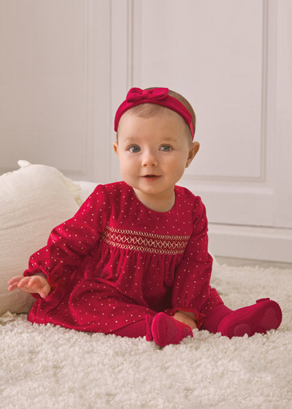 Velvet Dress | Red