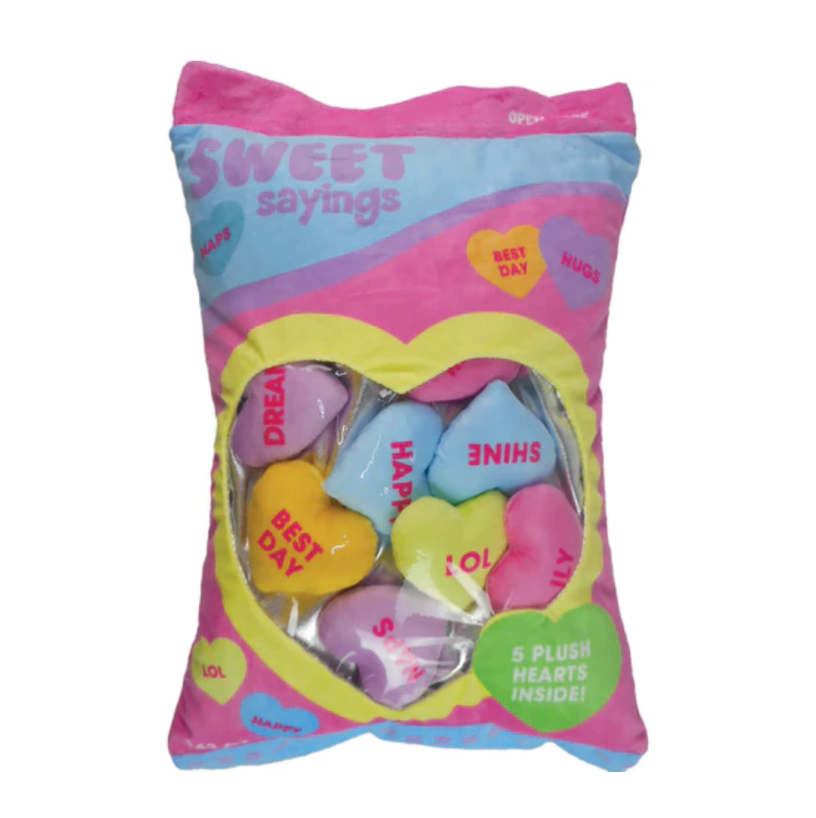 Sweet Sayings Candy Plush