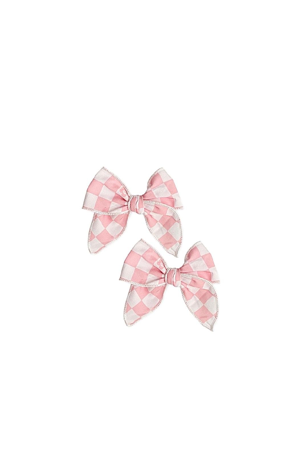 Piggy Knots | Pink Check
