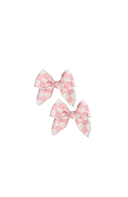 Piggy Knots | Pink Check