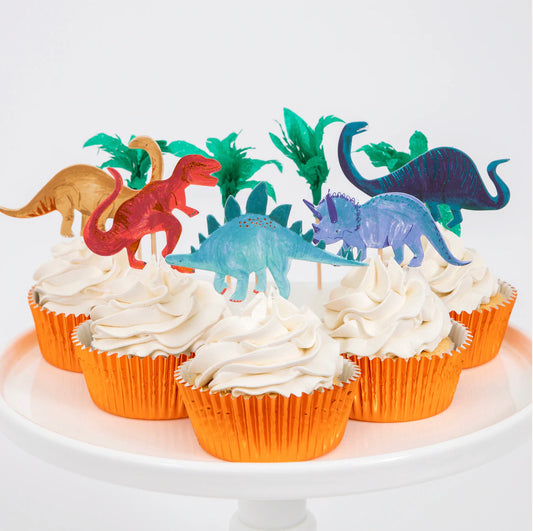 Dinosaur Kingdom Cupcake Kit (x 24 toppers)