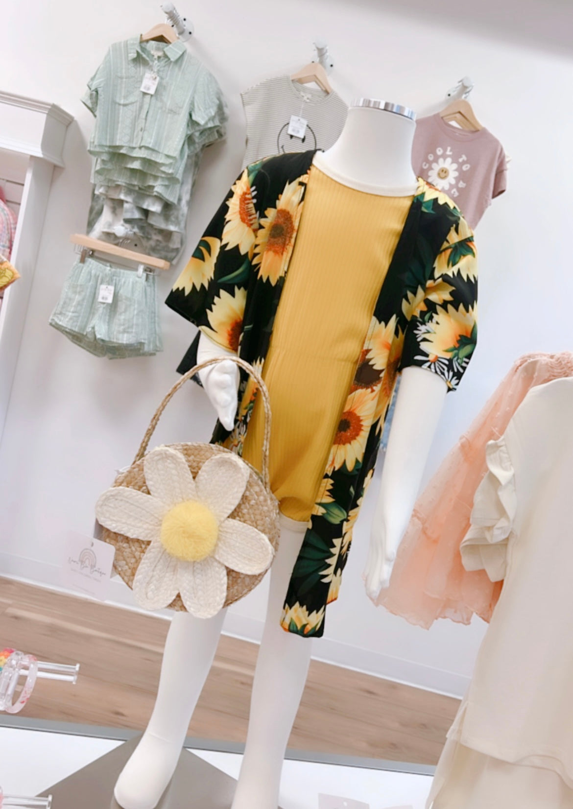 Sunflower Duster Kimono