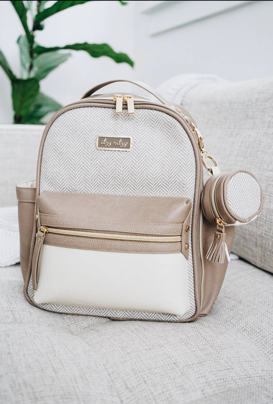 Vanilla Late Diaper Bag Charm Pod Keychain