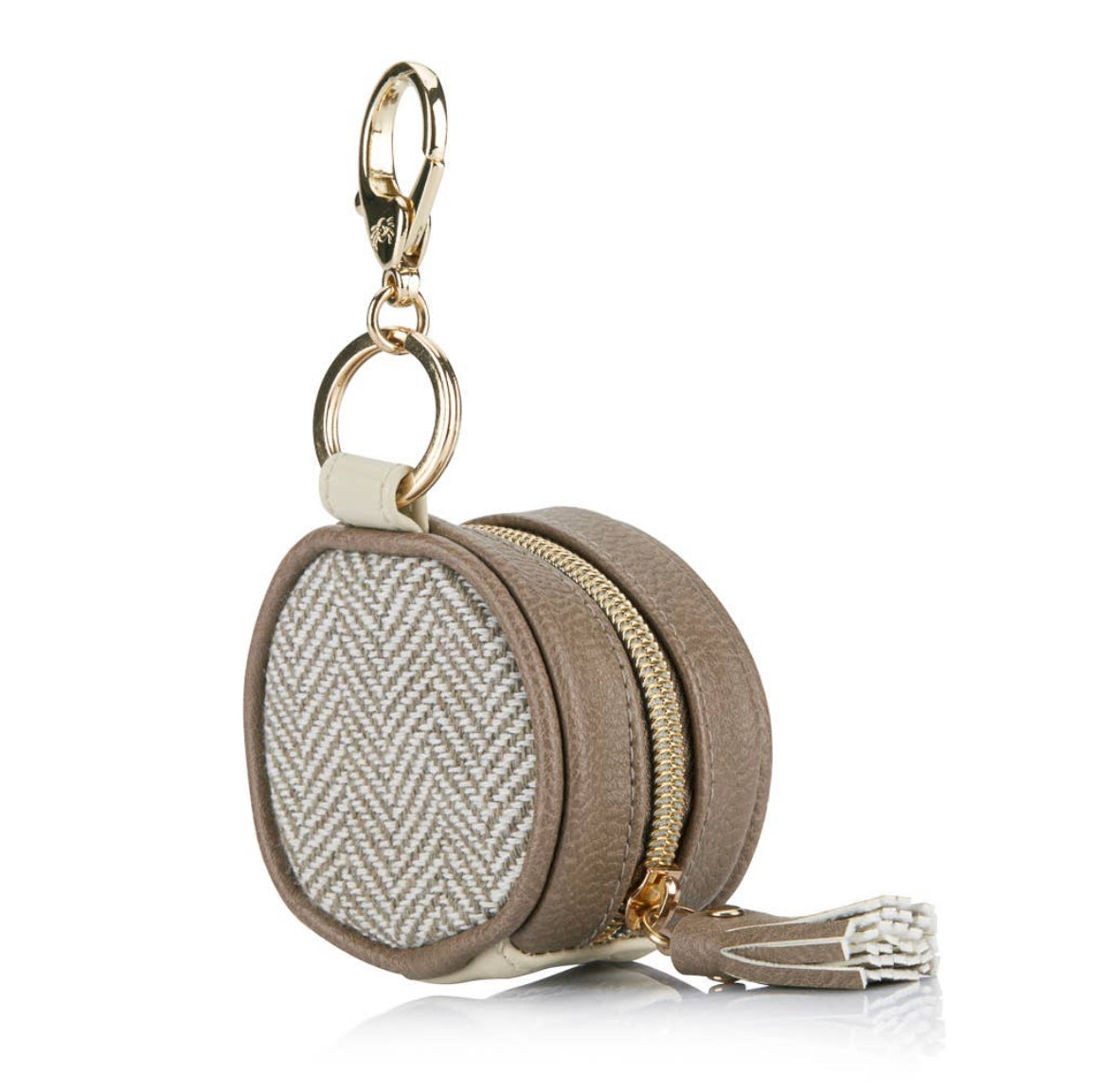 Vanilla Late Diaper Bag Charm Pod Keychain