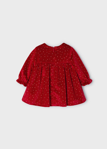 Velvet Dress | Red