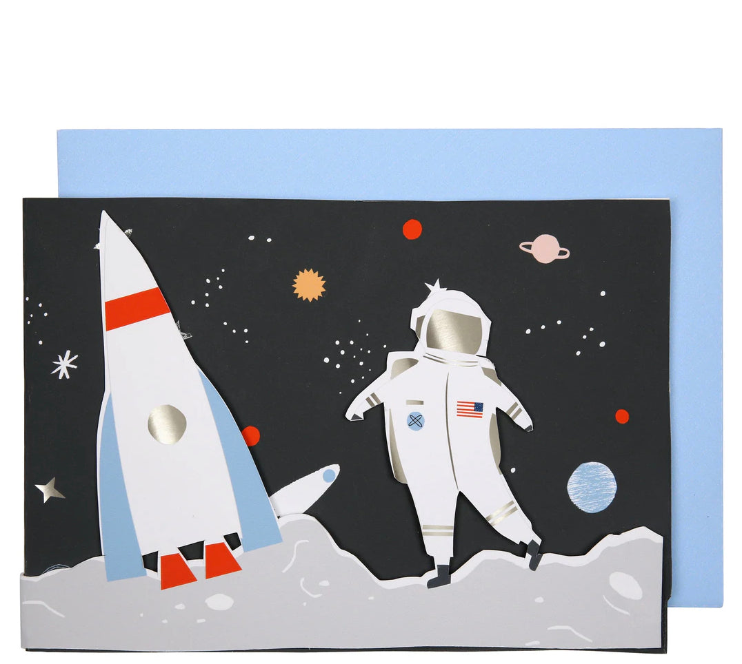 Space 3D Scene Card