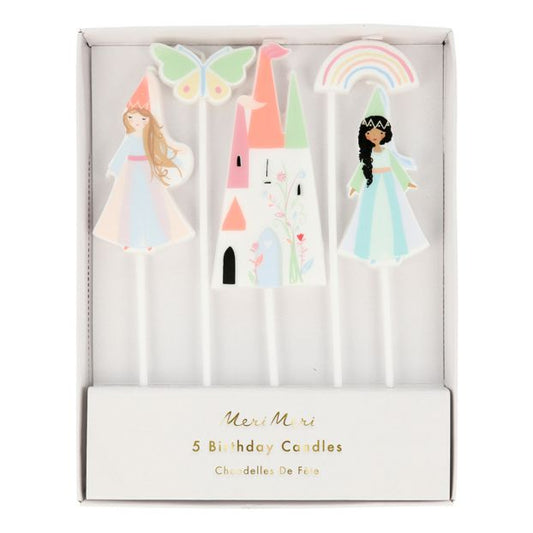 Magical Princess Candles x5