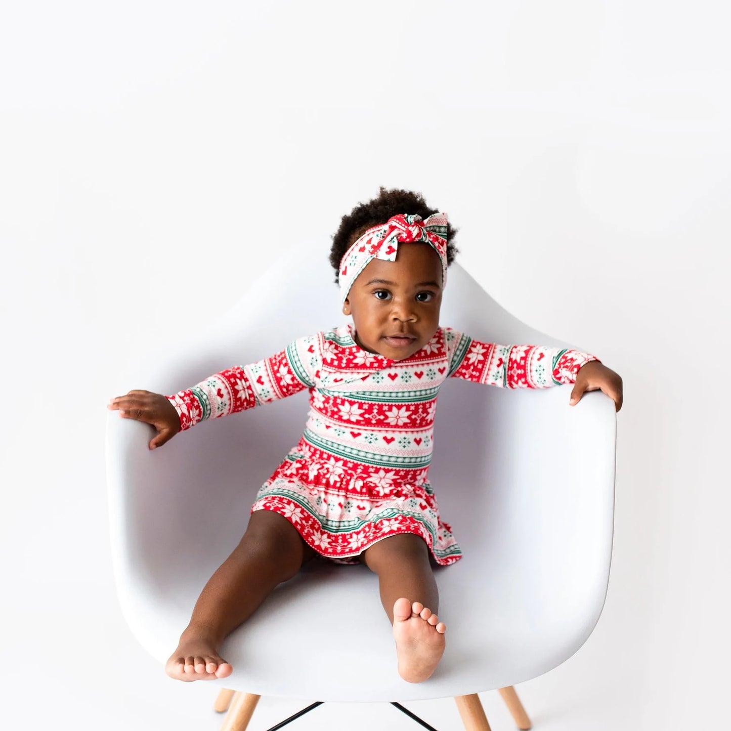 Up To Snow Good Ruffle Dress