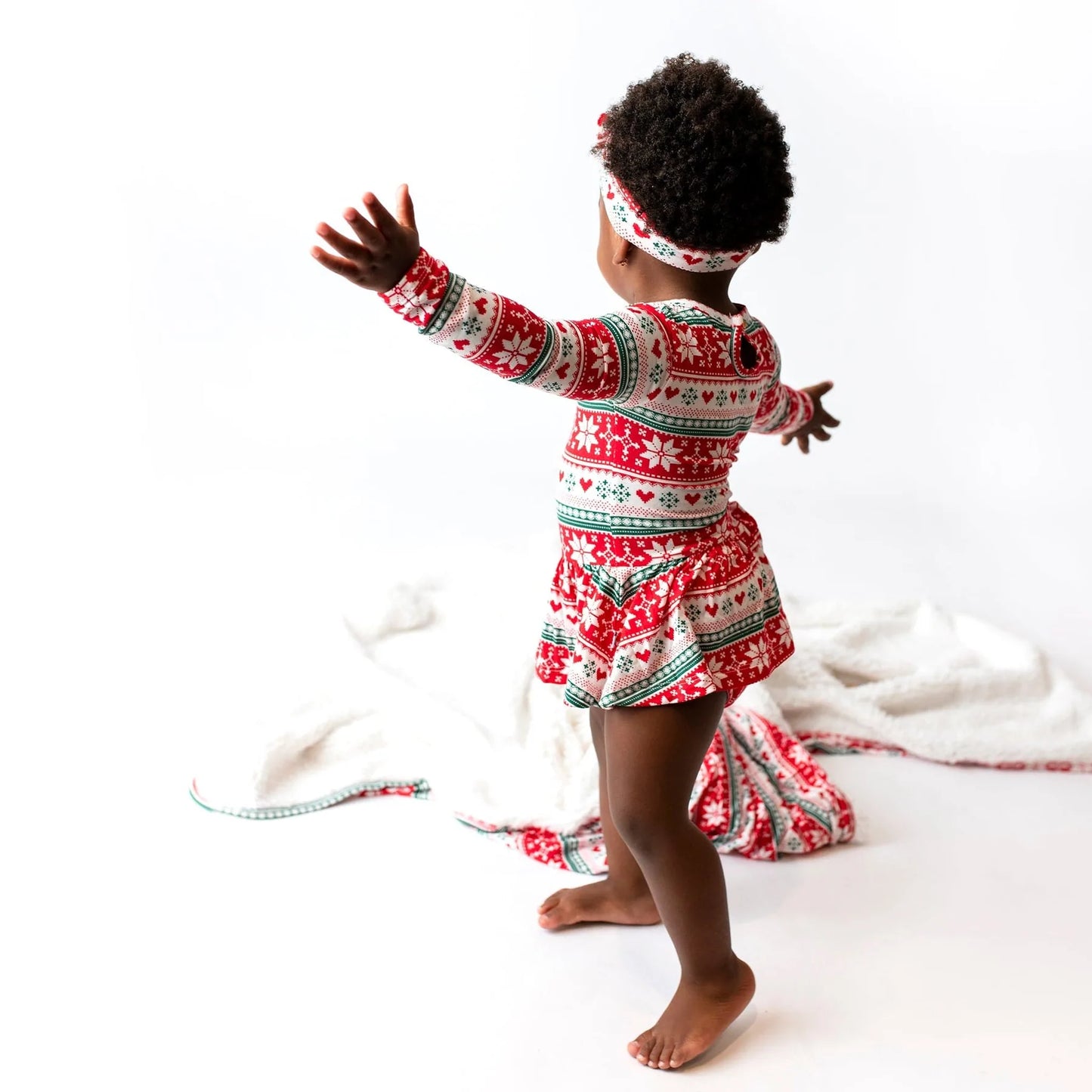 Up To Snow Good Ruffle Dress
