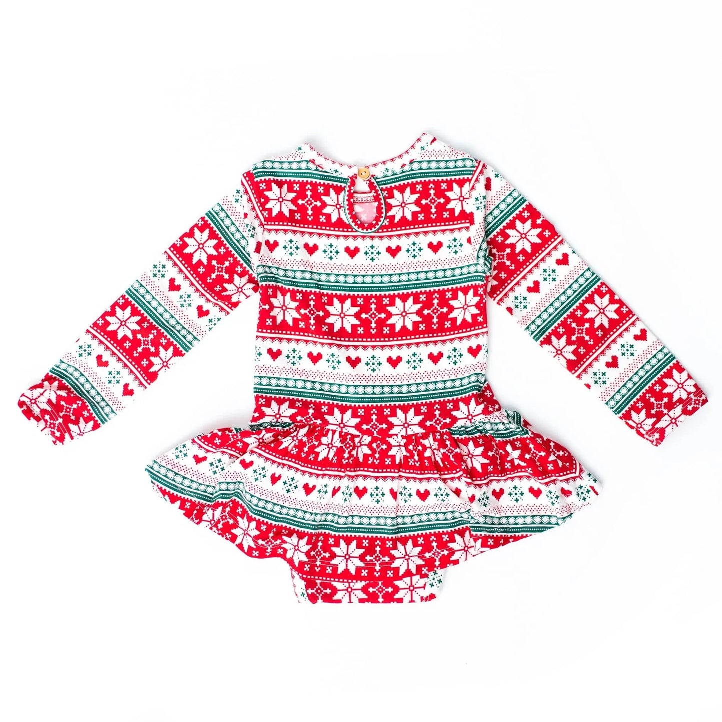 Up To Snow Good Ruffle Dress