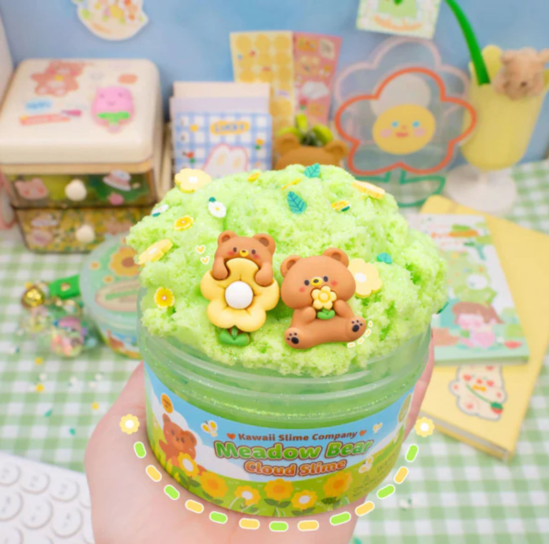 Meadow Bear Cloud Signature Dome Slime